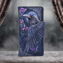 Load image into Gallery viewer, Ravens Flight Embossed Purse 18.5cm
