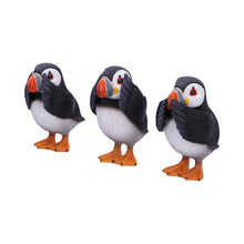 Load image into Gallery viewer, Three Wise Puffins 9cm
