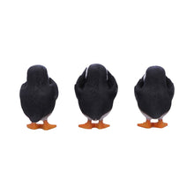 Load image into Gallery viewer, Three Wise Puffins 9cm
