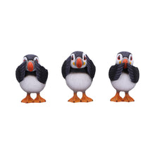 Load image into Gallery viewer, Three Wise Puffins 9cm
