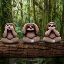 Load image into Gallery viewer, Three Wise Sloths
