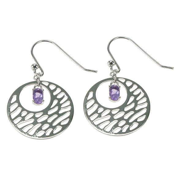 Amethyst Boho Earrings